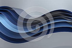 3d rendering, curve surface and texture background