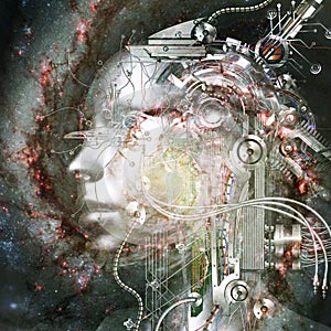 3D Rendering of a Cyborg - Elements by NASA