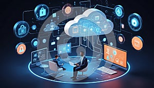 AI-Powered Cloud Computing Network