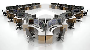 AI-Generated Trading Room