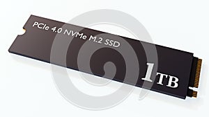 PCIe 4.0 NVMe M.2 SSDs (Solid State Drives) with a storage capacity of 1 TB.