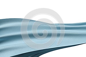 3d rendering, flowing cloth background