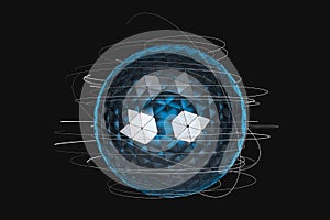 3d rendering, global lines and triangle shapes