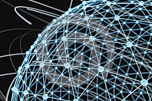 3d rendering, global lines and triangle shapes