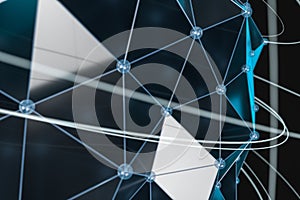 3d rendering, global lines and triangle shapes