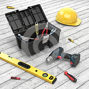 3D rendering hand tool