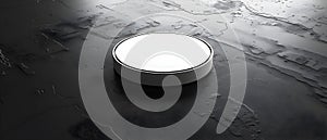 3D rendering of a highquality level button in a raised position. Concept 3D Rendering, High photo