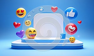 3D Rendering Icon Element Isolated