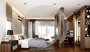 3d rendering of interior bedroom
