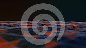 3D Rendering. internet cloud computing. Abstract background connection and lines of technology. Big data concept. digital