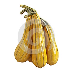 3D Rendering of a Loci Vegetable on Transparent Background - Ai Generated