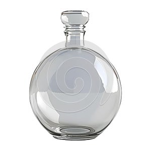 3D Rendering of a Magic Potion Bottle on Transparent Background - Ai Generated