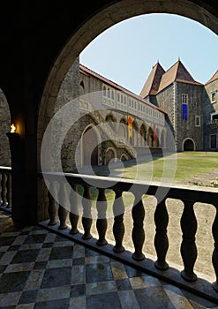 3D Rendering Medieval Castle