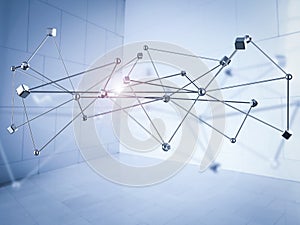 Metal connection structure