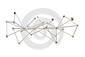 Metal connection structure