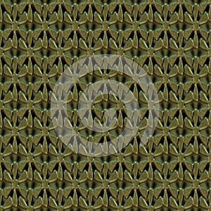 3D rendering of Middle Ages armor pattern tile