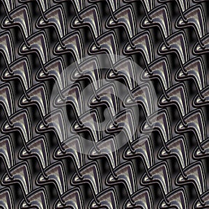 3D rendering of Middle Ages armor pattern tile