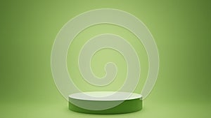 3d rendering minimal background, mock up scene with podium for product display.