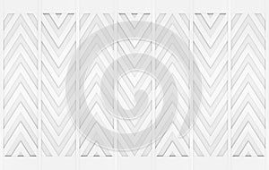 3d rendering. modern gray triangle zig zag pattern wall design background.