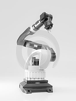 Robotized arm model photo