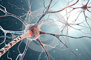 3D Rendering of Neuron and Neural Network