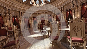 3D Rendering Percian Palace