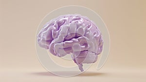 The Pink Brain Model.AI generated image