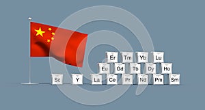 3D rendering rare earth elements