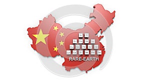 3D rendering rare earth elements