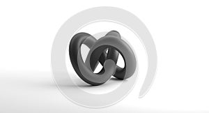 Realistic Looking Geometric Torus Knot Object