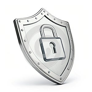 3D Rendering Security Icon