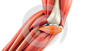 AI-Generated Elbow Anatomy photo