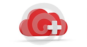 Red Cloud Plus Icon