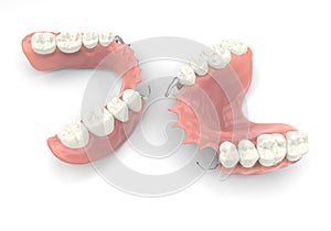 3D rendering teeth