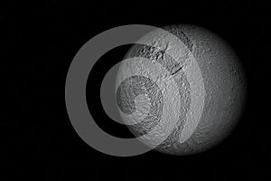 Tethys, one of the moon of Saturn