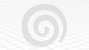 3d rendering Tile white flooring, texture background, illustration