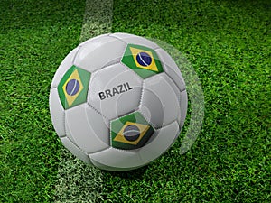 Brasile palla da calcio 