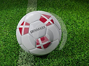 Danimarca palla da calcio 