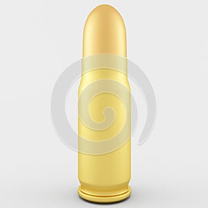 3d Rendering of a 7.62x25 Tokarev Cartridge photo