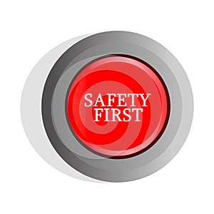 3d safety first button.