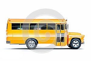 3d school bus