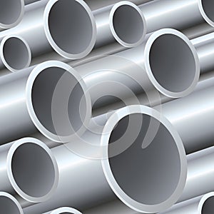 3D seamless steel pipes pattern