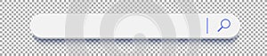 3d search bar Internet browser engine on checkered background
