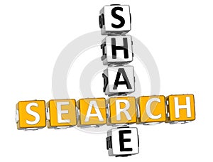 3D Search Share Crossword