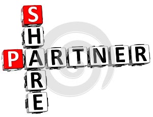 3D Share Partner Crossword
