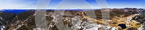 D SM Perisher Valley Chalet Blue Sky Pan