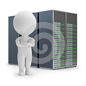 3d small people - servers