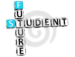 3D Student Future Crossword