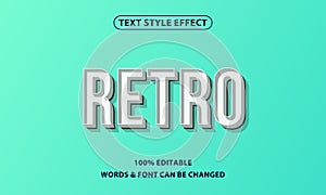3D Text style effect of lettering and font style effect