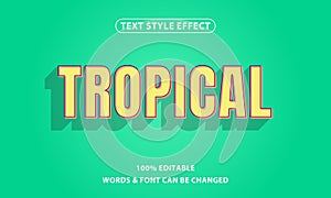 3D Text style effect of lettering and font style effect